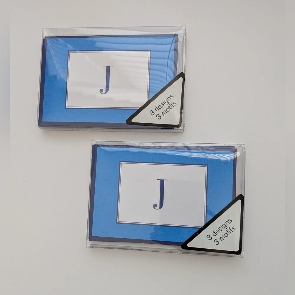 NWT Carlton Cards Monogrammed 